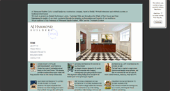 Desktop Screenshot of ajhammondbuilders.com